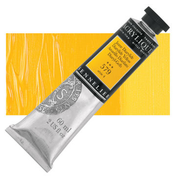Sennelier Extra-Fine Artist Acryliques - Diarylide Yellow, 60 ml tube