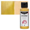 Chromas Jo Sonja Premium Metallic - Lustrous Gold, 2 oz bottle