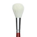 Silver Brush White Goat Silver Mop Brush - Round, Size 16, Short Handle