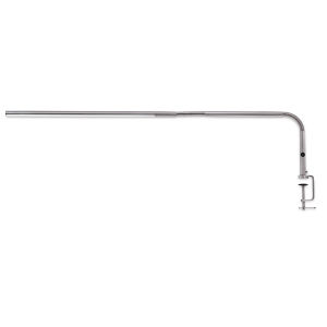 Daylight Slimline 3 LED Table Lamp - Side view with Lamp arm extended horizontally 