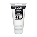 Blick Water-Soluble Block Printing Ink - White, 2.5 oz Tube
