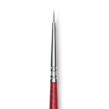 Open in modal - Escoda Opera Takatsu Synthetic Brush - Round, Long Handle, Size 0 close up