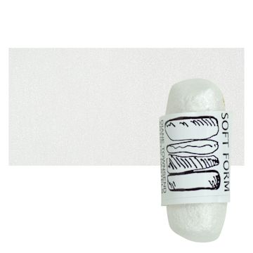 Open in modal - Townsend Artists' Soft Form Pastel - Pearl White 701 and swatch