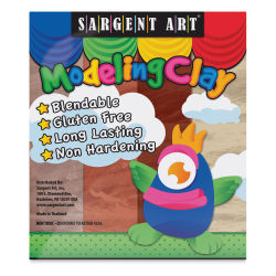 Sargent Art Non-Hardening Modeling Clays - front of Colors of my Friends Package