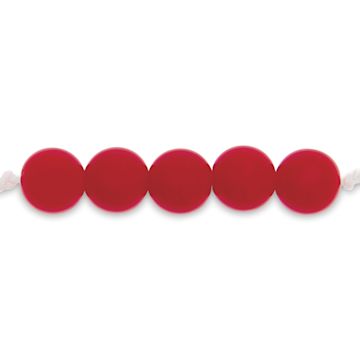 Open in modal - Rico Design Itoshii Plastic Beads - Red, 10 mm Dia.