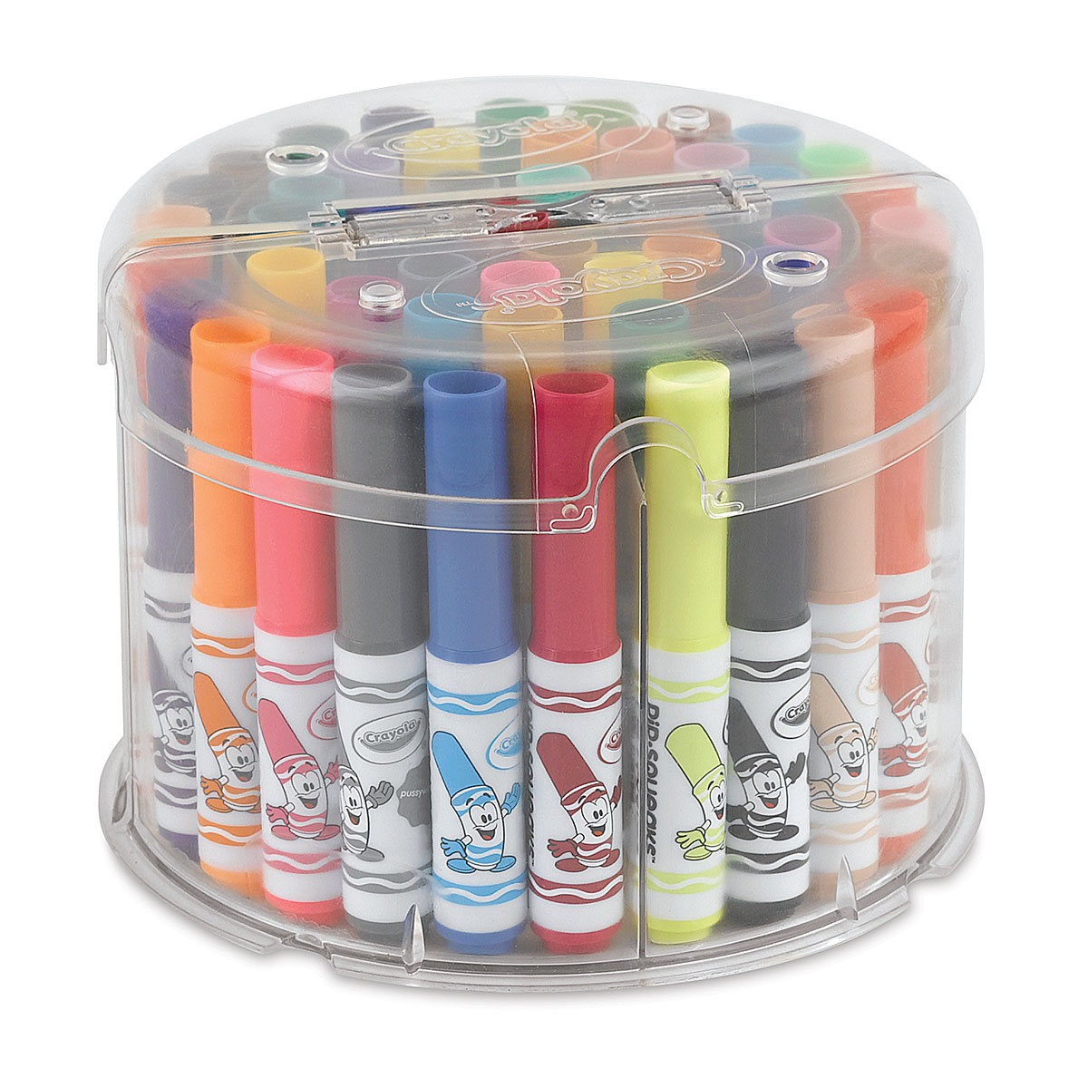 Crayola Pip Squeaks Marker Set, 50 Washable Markers, Gift for Kids