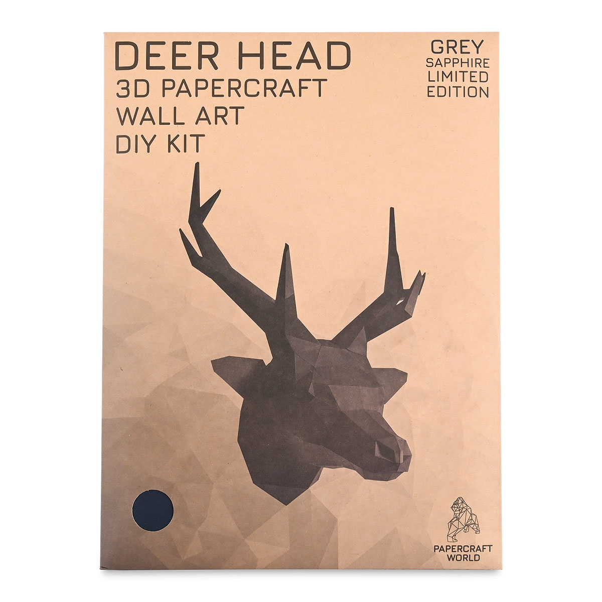 Alexandra Renke Cardstock de una cara 30,5x30,5 cm Deer Head Gold