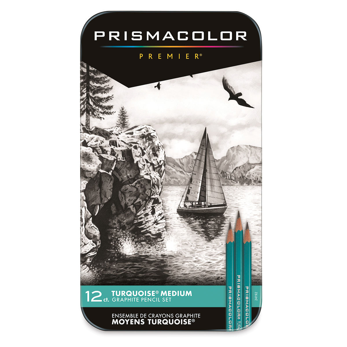 Prismacolor Turquoise Drawing Pencils F