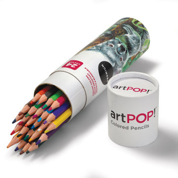 artPOP! Premium Colored Pencils - Set of 24 (pencils in canister)