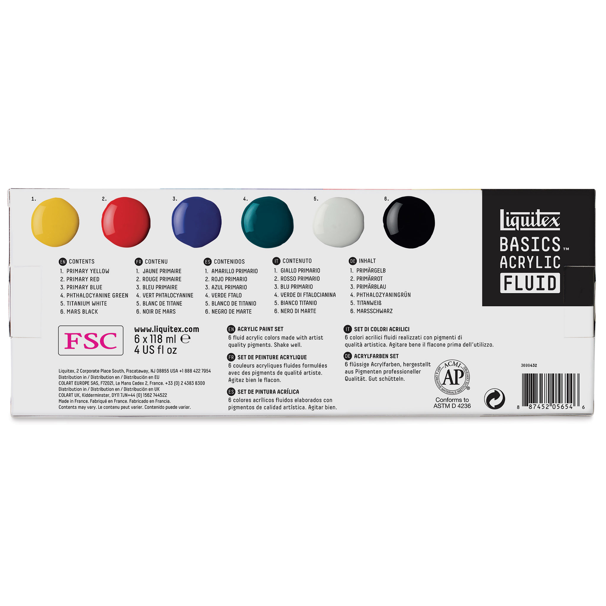 Product Review - Liquitex Basics Acrylic Paint Set, Primary Color