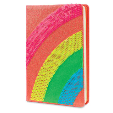 artPOP! Rainbow Hardcover Notebook (side view)