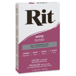 Rit Dye Powder - Wine (In packaging)
