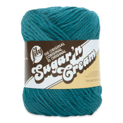 Lily Sugar N' Cream Yarn - 2.5 oz, 4-Ply, Teal