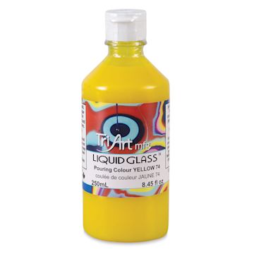 Open in modal - Tri-Art Liquid Glass Acrylic Pouring Color - Yellow, 250 ml