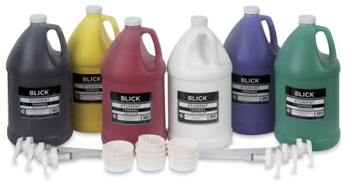 Colore a Tempera per Bambini Giodicolor 1000 ml. Set 6 Colori