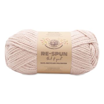 Open in modal - Lion Brand Re-Spun Thick & Quick Yarn - Sepia Rose, 223 yds