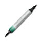 Winsor & Newton Promarker Watercolor Marker - Single green uncapped marker at angle