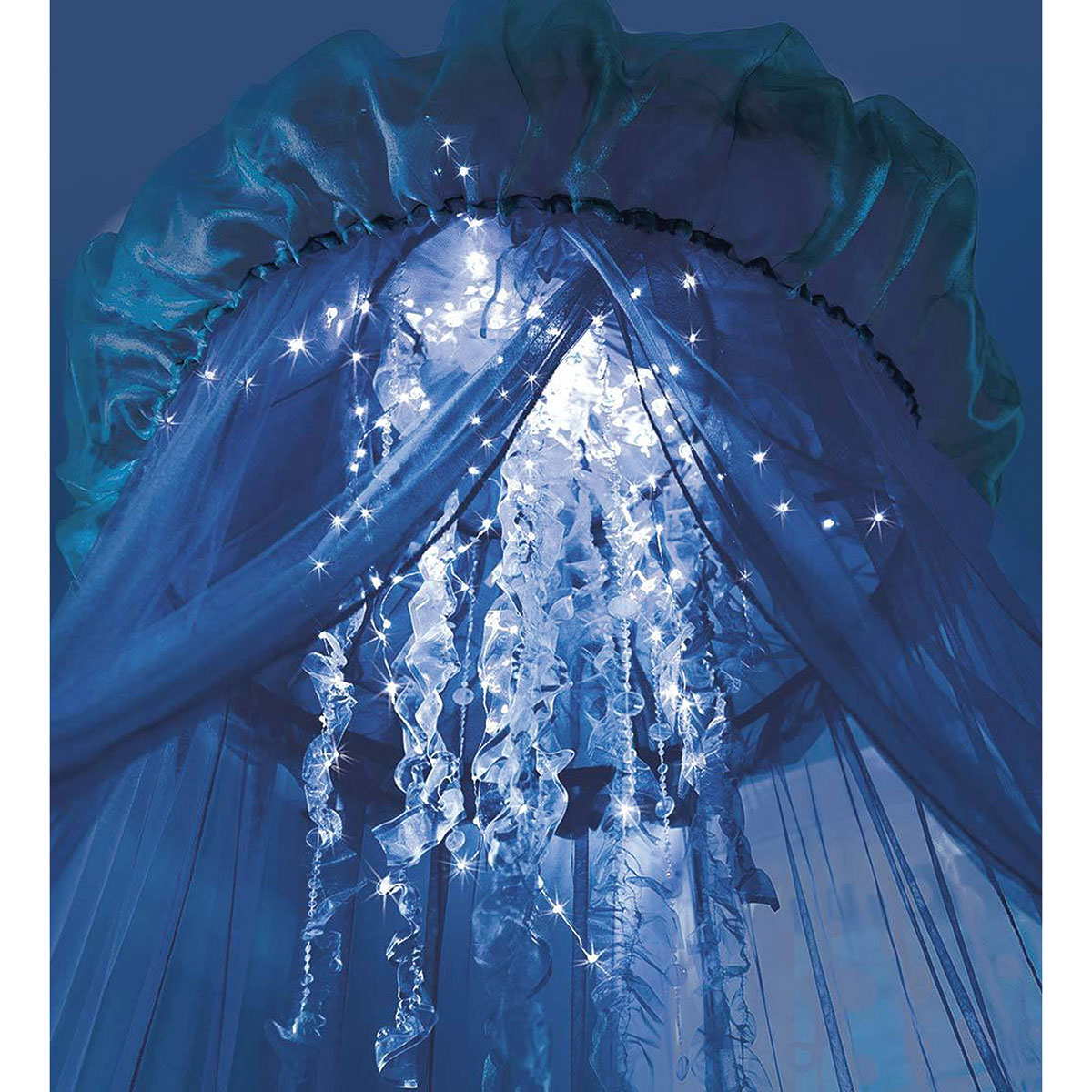 Hearthsong Aquaglow Jellyfish Hideaway Bed Canopy BLICK Art Materials   62163 1001 1 4ww 