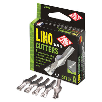 Essdee Lino Cutter Blades - Safety Cutters, Pkg of 5