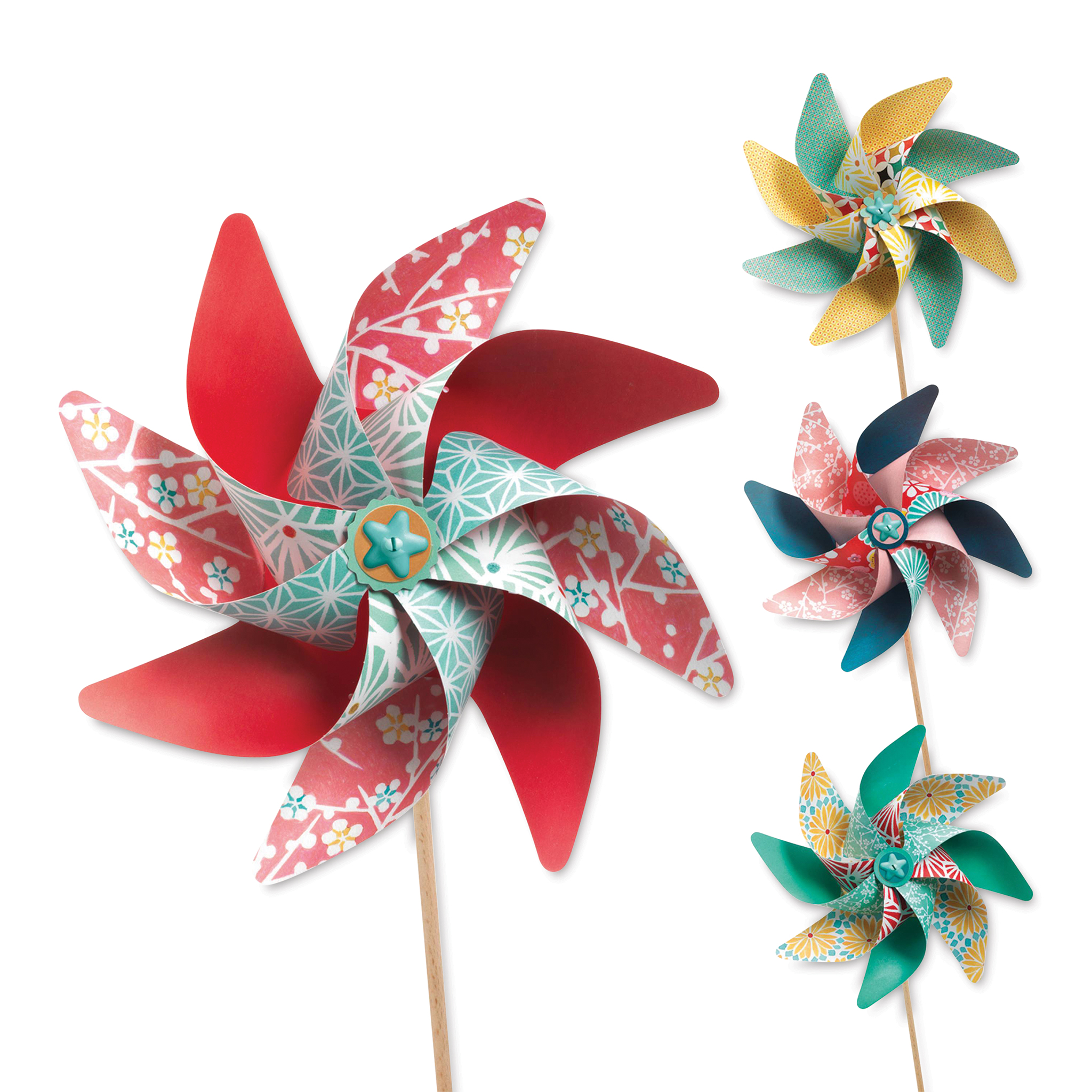 Djeco Do It Yourself Pinwheels Kit