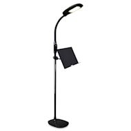 OttLite LED Floor Lamp with USB and Tablet Stand 