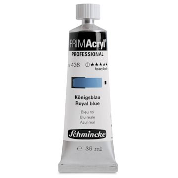 Open in modal - Schmincke Primacryl Professional Acrylic Paint - Royal Blue, 35 ml Tube