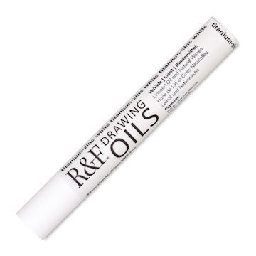Open in modal - R&F Drawing Oil Stick - Titanium-Zinc White, 12 ml