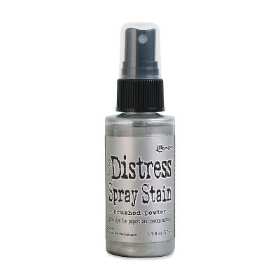 Tim Holtz Distress Spray Stain - Brushed Pewter, 1.9 oz