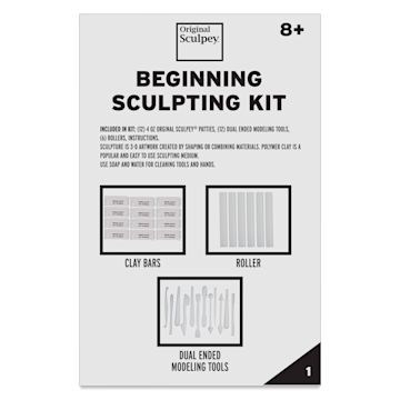 Open in modal - Original Sculpey - Beginning Sculpting Kit - front of packaging