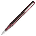 Tom Hessin Charles Collection Fountain Pen - Castle Claret, Broad Tip
