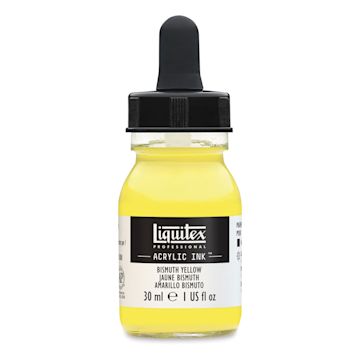 Open in modal - Liquitex Professional Acrylic Ink - 30 ml, Bismuth Yellow