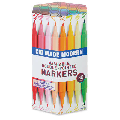 Kid Made Modern Washable Double Pointed Markers - Set of 30