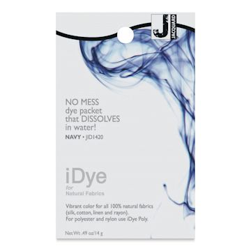 Open in modal - Jacquard iDye - Navy, Natural Fabrics, 14 g packet