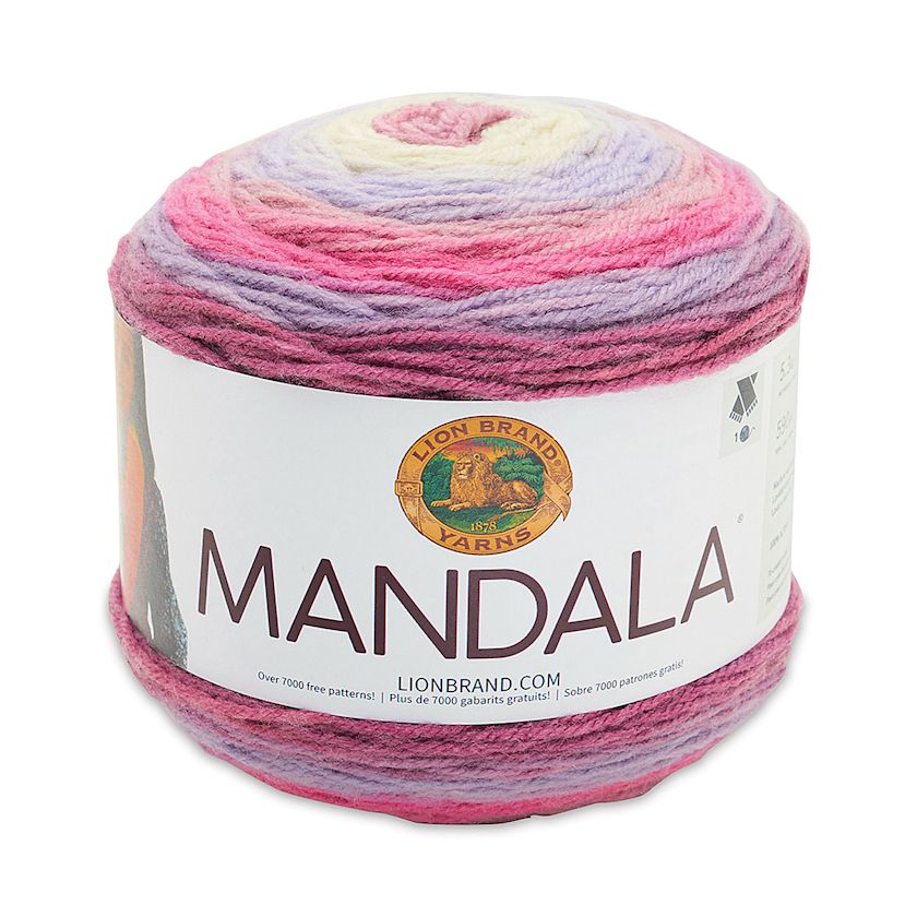 Lion Brand Mandala Yarn Cakes | BLICK Art Materials