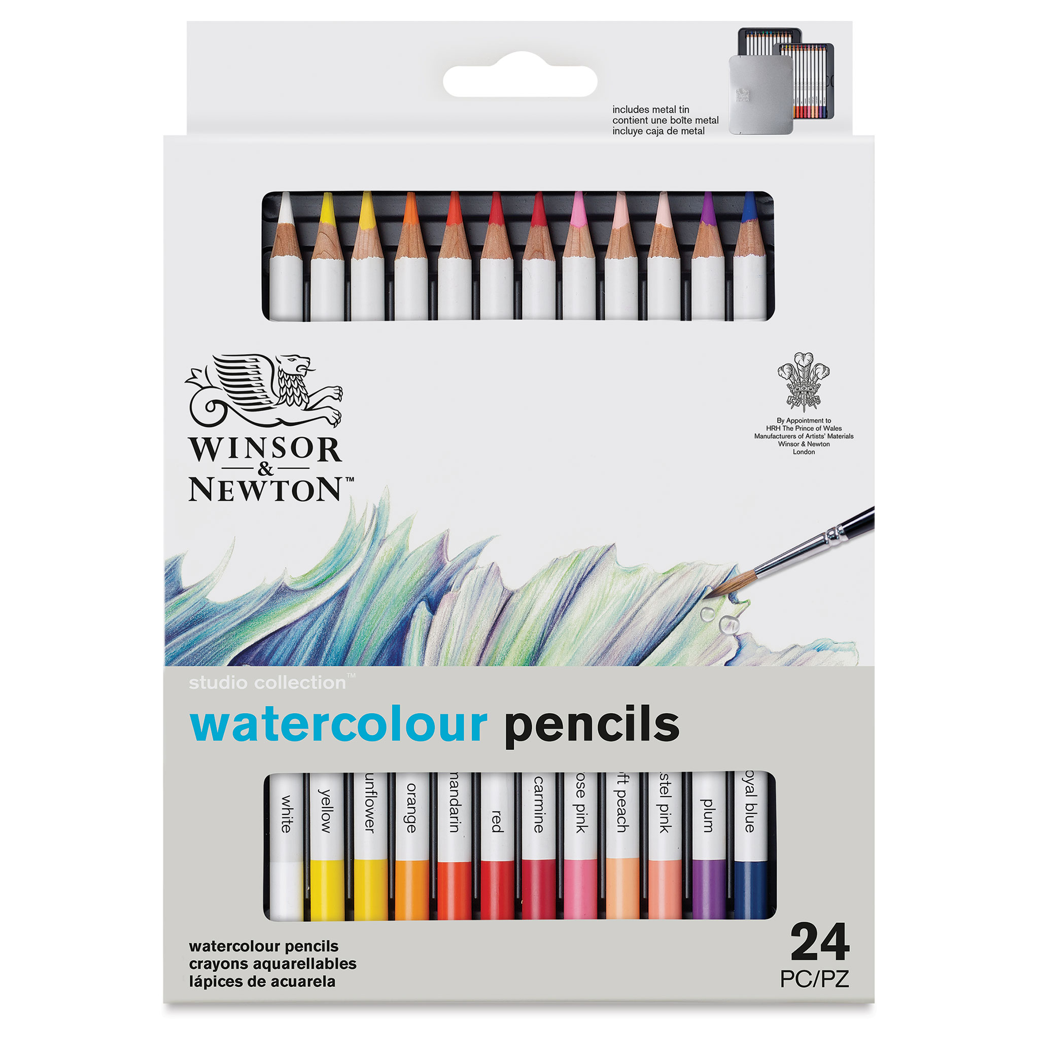 Winsor & Newton Studio Watercolor Pencil Review + Lightfast Test = Fug