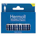 Schulcz Scale Model Figures - Hermoli Standing, Pkg of 24, 1:200, 1/16