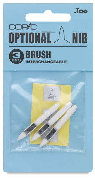 Copic Classic Replacement Nibs, Set of 3 - Brushes 