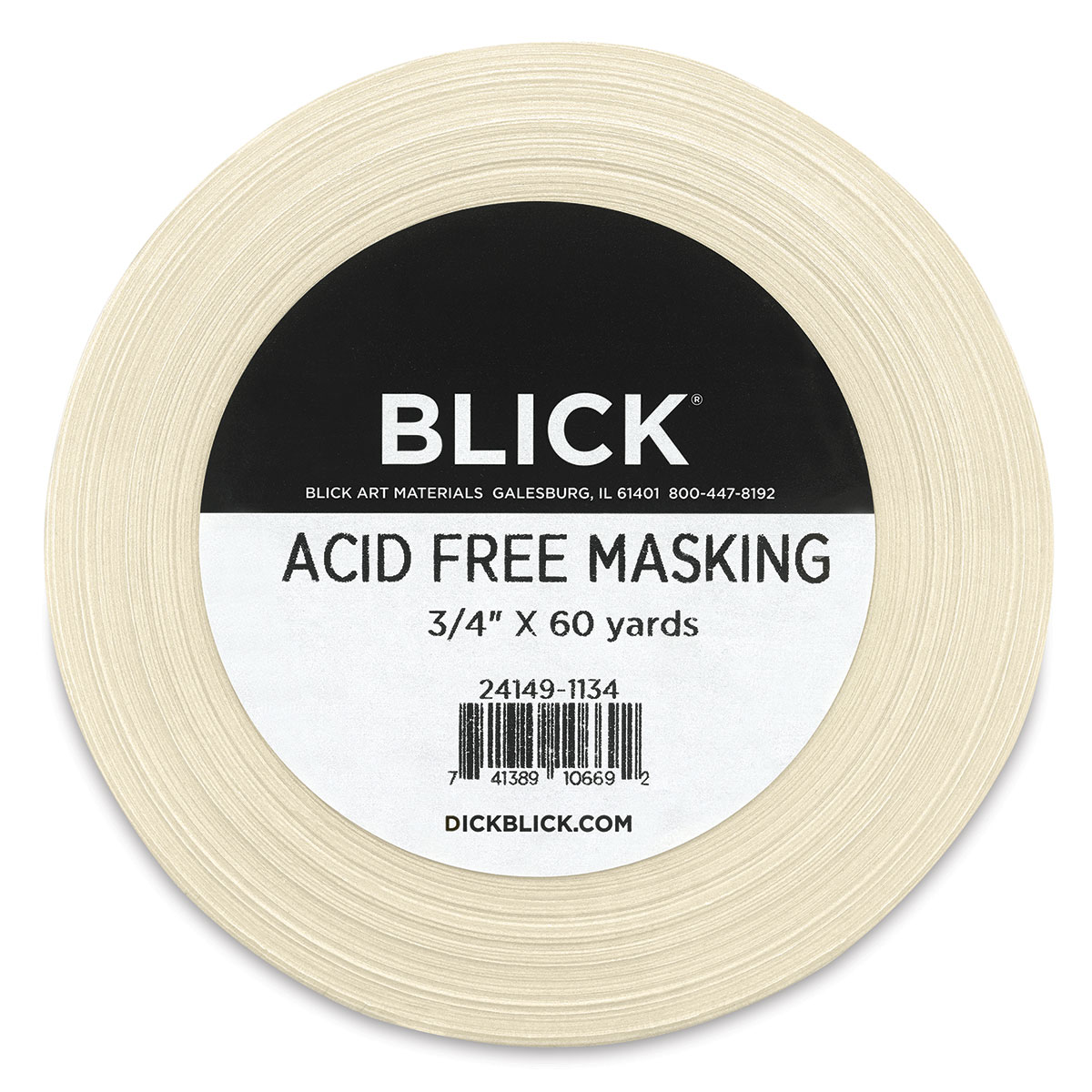 Blick Masking Tape - Acid Free, Natural, 1 x 60 yds