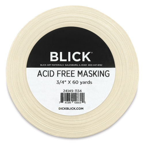 Blick Masking Tape - Acid Free, Natural, 3/4 x 60 yds