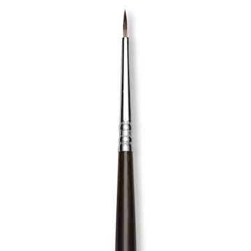 Open in modal - Escoda Vintage Synthetic Brush - Round Pointed, Long  Handle, Size 0