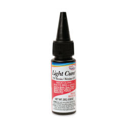 Signature Crafts Light Cure UV Resin - Red, 25 g