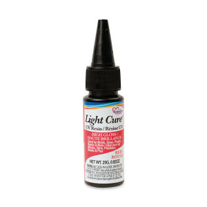 Signature Crafts Light Cure UV Resin - Red, 25 g
