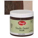 Utrecht Studio Series Acrylic Paint - Burnt Umber, Pint