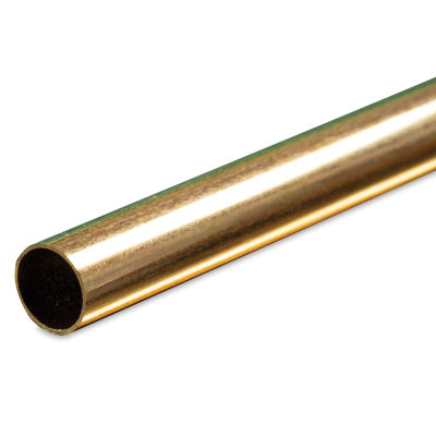 K&S Metal Tubing - Brass, Round, 11/32" Diameter, 36"