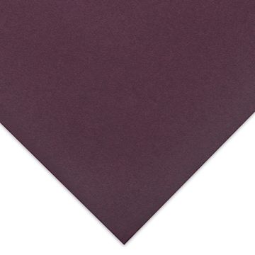Open in modal - Awagami Shin Inbe Colored Paper - Closeup of corner of Bordeaux Colored Paper