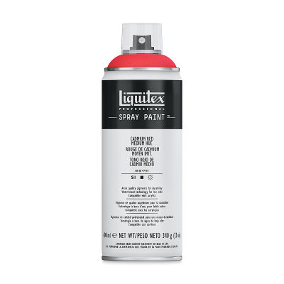 Liquitex Professional Spray Paint - Cadmium Red Medium Hue, 400 ml can