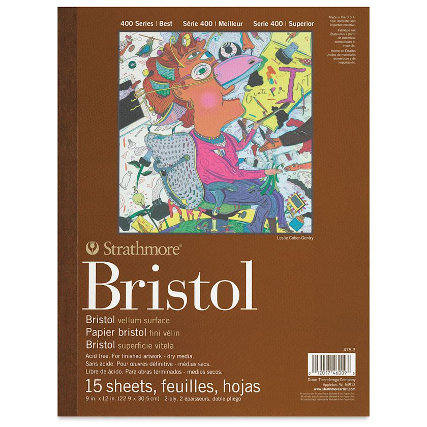 Strathmore 400 Series Bristol Board Pads BLICK Art Materials