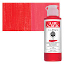 Da Vinci Fluid Acrylics - Quinacridone Red, 4 oz bottle