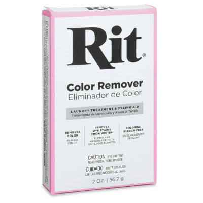 Rit Color Remover - Angled view of front of package