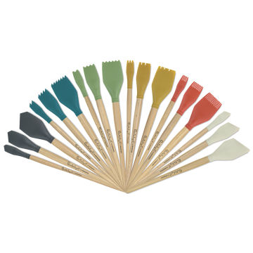 Princeton Catalyst Blades - Assorted Blades arranged in a fan shape